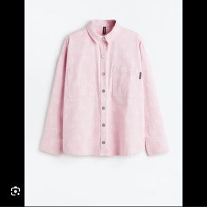 Oversized twill jacket